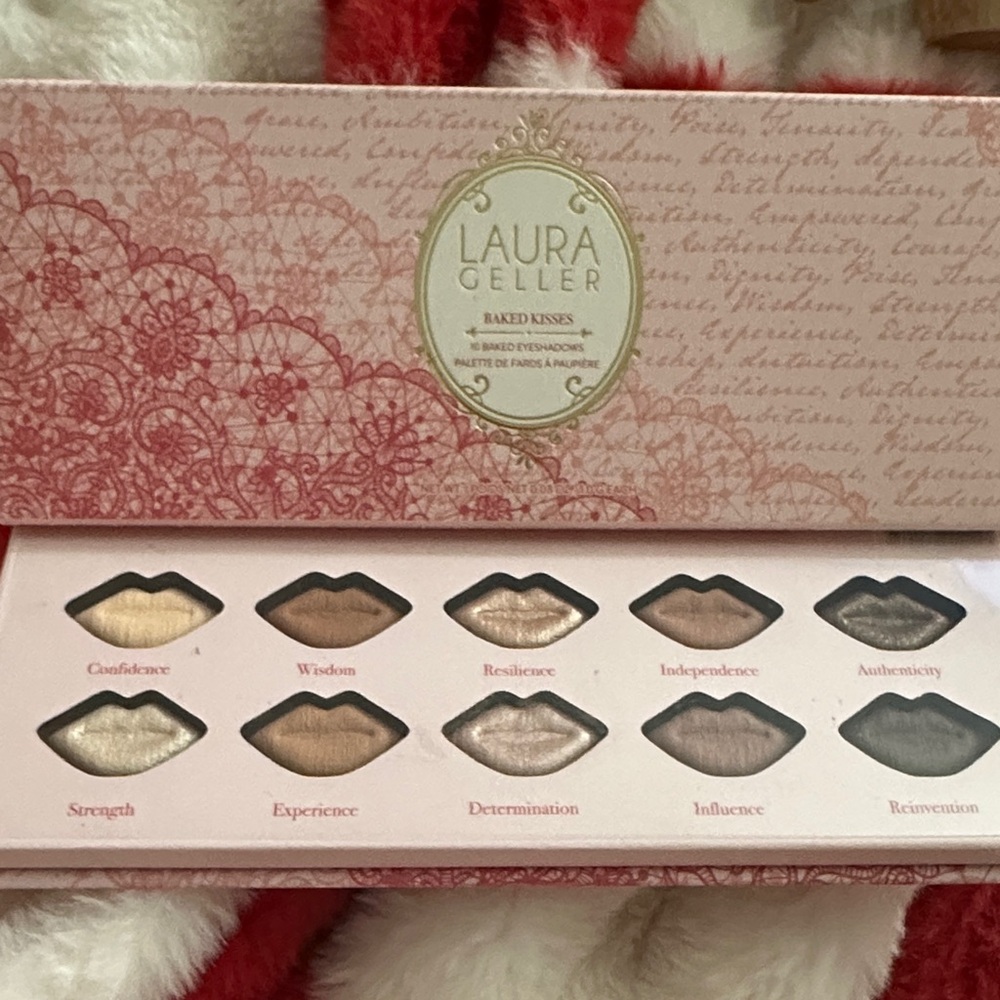 Laura Geller Baked Kisses Eyeshadow Palette - Neutral Shades NIB